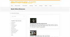 Desktop Screenshot of euphonies.com