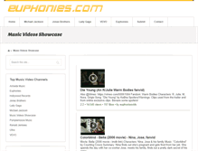 Tablet Screenshot of euphonies.com